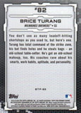2019 Bowman #BTP-82 Brice Turang Bowman Scouts' Top 100