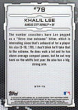 2019 Bowman #BTP-79 Khalil Lee Bowman Scouts' Top 100