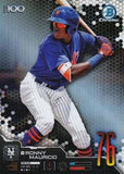 2019 Bowman #BTP-76 Ronny Mauricio Bowman Scouts' Top 100
