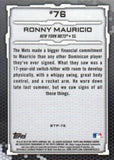 2019 Bowman #BTP-76 Ronny Mauricio Bowman Scouts' Top 100
