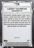 2019 Bowman #BTP-75 Leody Taveras Bowman Scouts' Top 100