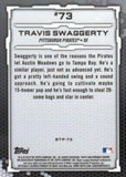 2019 Bowman #BTP-73 Travis Swaggerty Bowman Scouts' Top 100