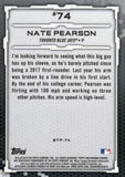 2019 Bowman #BTP-74 Nate Pearson Bowman Scouts' Top 100