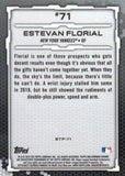 2019 Bowman #BTP-71 Estevan Florial Bowman Scouts' Top 100