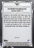 2019 Bowman #BTP-61 Chris Paddack Bowman Scouts' Top 100