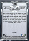 2019 Bowman #BTP-56 Jonathan Loaisiga Bowman Scouts' Top 100