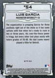 2019 Bowman #BTP-54 Luis Garcia Bowman Scouts' Top 100
