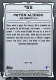 2019 Bowman #BTP-52 Peter Alonso Bowman Scouts' Top 100