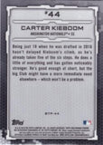 2019 Bowman #BTP-44 Carter Kieboom Bowman Scouts' Top 100