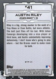 2019 Bowman #BTP-41 Austin Riley Bowman Scouts' Top 100