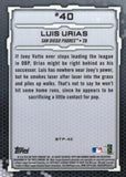 2019 Bowman #BTP-40 Luis Urias Bowman Scouts' Top 100