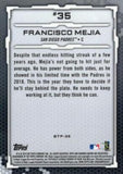 2019 Bowman #BTP-35 Francisco Mejia Bowman Scouts' Top 100