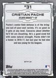 2019 Bowman #BTP-31 Cristian Pache Bowman Scouts' Top 100