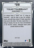 2019 Bowman #BTP-28 Touki Toussaint Bowman Scouts' Top 100