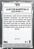 2019 Bowman #BTP-20 Justus Sheffield Bowman Scouts' Top 100