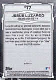 2019 Bowman #BTP-17 Jesus Luzardo Bowman Scouts' Top 100
