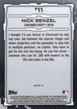 2019 Bowman #BTP-11 Nick Senzel Bowman Scouts' Top 100