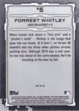 2019 Bowman #BTP-5 Forrest Whitley Bowman Scouts' Top 100