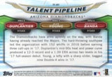 2018 Bowman #TP-ARI Duplantier /  Banda / Young Chrome Talent Pipeline