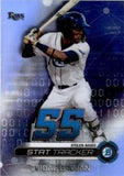 2019 Bowman Chrome #ST-VB Vidal Brujan Stat Tracker