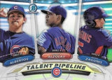 2018 Bowman #TP-CHI Zagunis / Alzolay / Albertos Chrome Talent Pipeline