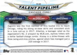 2018 Bowman #TP-CHI Zagunis / Alzolay / Albertos Chrome Talent Pipeline