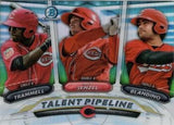 2018 Bowman #TP-CIN Blandino / Nick Senzel / Trammell Chrome Talent Pipeline