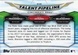 2018 Bowman #TP-CIN Blandino / Nick Senzel / Trammell Chrome Talent Pipeline