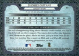 2019 Bowman #BS-1 Shohei Ohtani Bowman Sterling Continuity