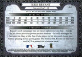 2019 Bowman #BS-7 Kris Bryant Bowman Sterling Continuity