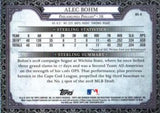 2019 Bowman #BS-8 Alec Bohm Bowman Sterling Continuity
