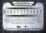 2019 Bowman #BS-18 Nick Madrigal Bowman Sterling Continuity