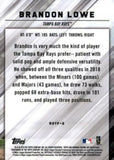 2019 Bowman #ROYF-2 Brandon Lowe Rookie of the Year Favorites