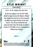 2019 Bowman #ROYF-7 Kyle Wright Rookie of the Year Favorites