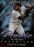 2019 Bowman #ROYF-10 Christin Stewart Rookie of the Year Favorites