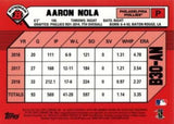 2019 Bowman #B30-AN Aaron Nola 30th Anniversary Bowman
