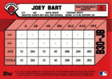 2019 Bowman #B30-JB Joey Bart 30th Anniversary Bowman