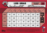 2019 Bowman #B30-LU Luis Urias 30th Anniversary Bowman