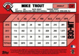 2019 Bowman #B30-MT Mike Trout 30th Anniversary Bowman