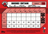 2019 Bowman #B30-SO Shohei Ohtani 30th Anniversary Bowman