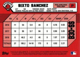 2019 Bowman #B30-SS Sixto Sanchez 30th Anniversary Bowman