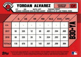 2019 Bowman #B30-YA Yordan Alvarez 30th Anniversary Bowman