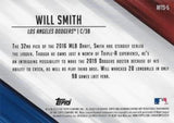 2019 Bowman #RFTS-5 Will Smith Ready for the Show