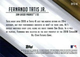 2019 Bowman #RFTS-10 Fernando Tatis Jr. Ready for the Show