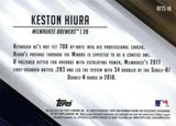 2019 Bowman #RFTS-18 Keston Hiura Ready for the Show