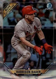 2018 Bowman #ROYF-HB Harrison Bader Chrome Rookie of the Year Favorites