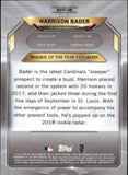 2018 Bowman #ROYF-HB Harrison Bader Chrome Rookie of the Year Favorites