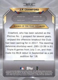 2018 Bowman #ROYF-JC J.P. Crawford Chrome Rookie of the Year Favorites
