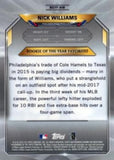 2018 Bowman #ROYF-NW Nick Williams Chrome Rookie of the Year Favorites
