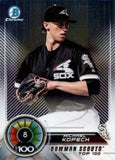 2018 Bowman #BTP-8 Michael Kopech Bowman Chrome Scouts' Top 100